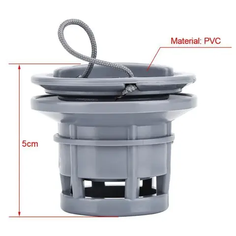 Valve de bateau de PVC, remplacement de valve de kayak, excellente performance de fuite d'air Kayaks durables En Stock