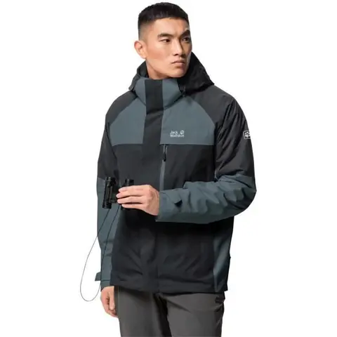 Veste Jack Wolfskin steting peak - noir - XXL