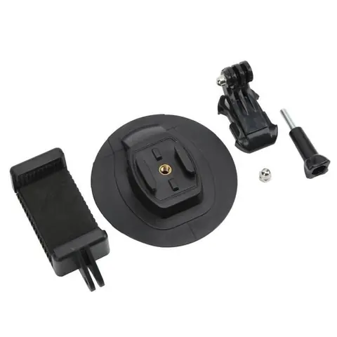 VGEBY support de caméra de planche de surf gonflable Ensemble de support fixe de support de caméra de montage de caméra de surf